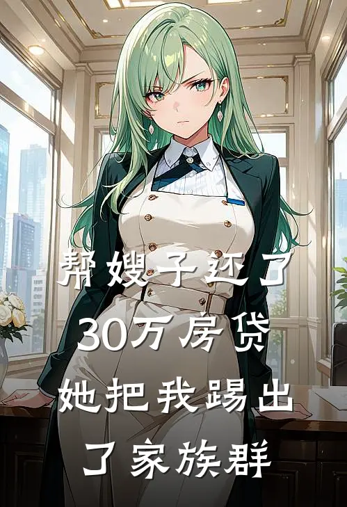 帮嫂子还了30万房贷，她把我踢出了家族群