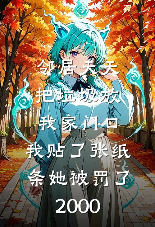 邻居天天把垃圾放我家门口，我贴了张纸条她被罚了2000