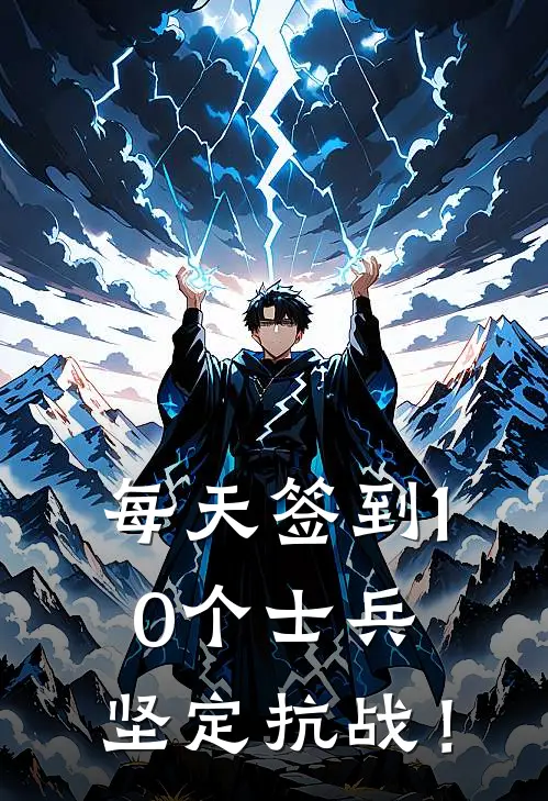 每天签到10个士兵，坚定抗战！