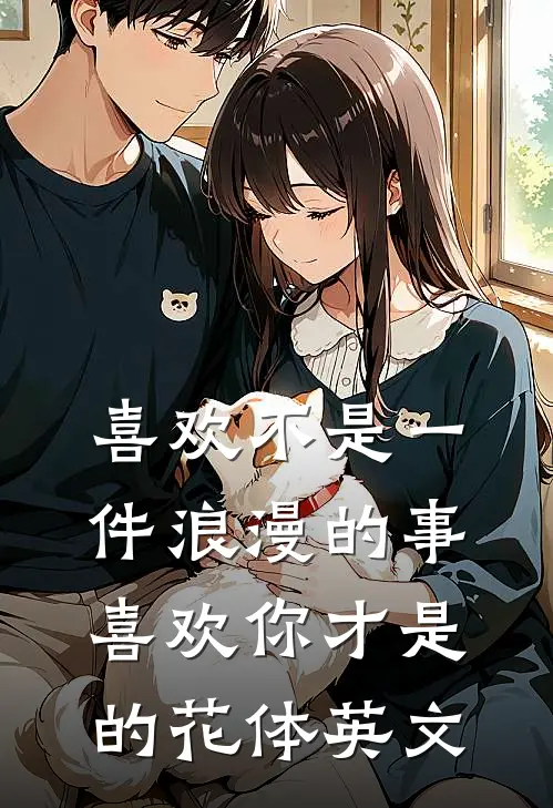 喜欢不是一件浪漫的事,喜欢你才是的花体英文