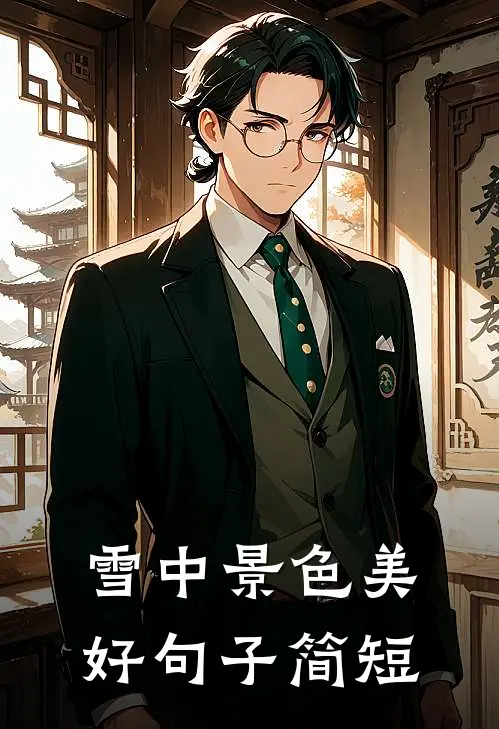 雪中景色美好句子简短